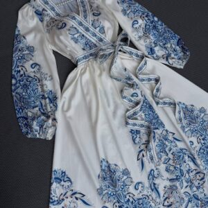 Robe bleu eloria Sa87